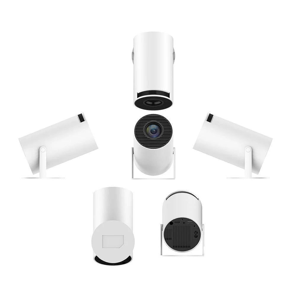 Projector Portable 4K Supported Auto Keystone & HiFi Speaker