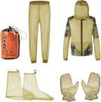 Protective Fly Suit Breathable Mesh Full-Body Quick-Fold