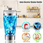 Protein Shaker Bottle Motorized Vortex USB Rechargeable BPA-Free