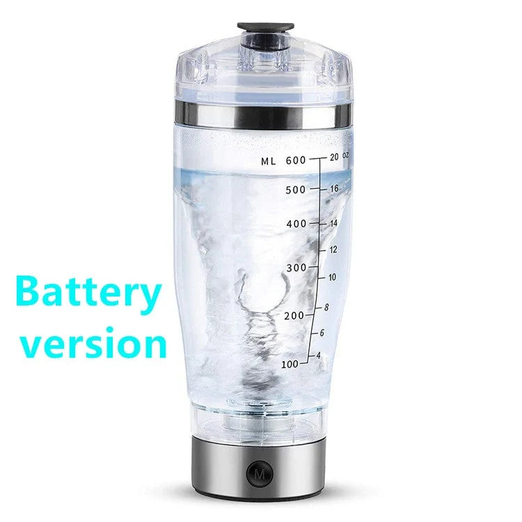 Protein Shaker Bottle Motorized Vortex USB Rechargeable BPA-Free