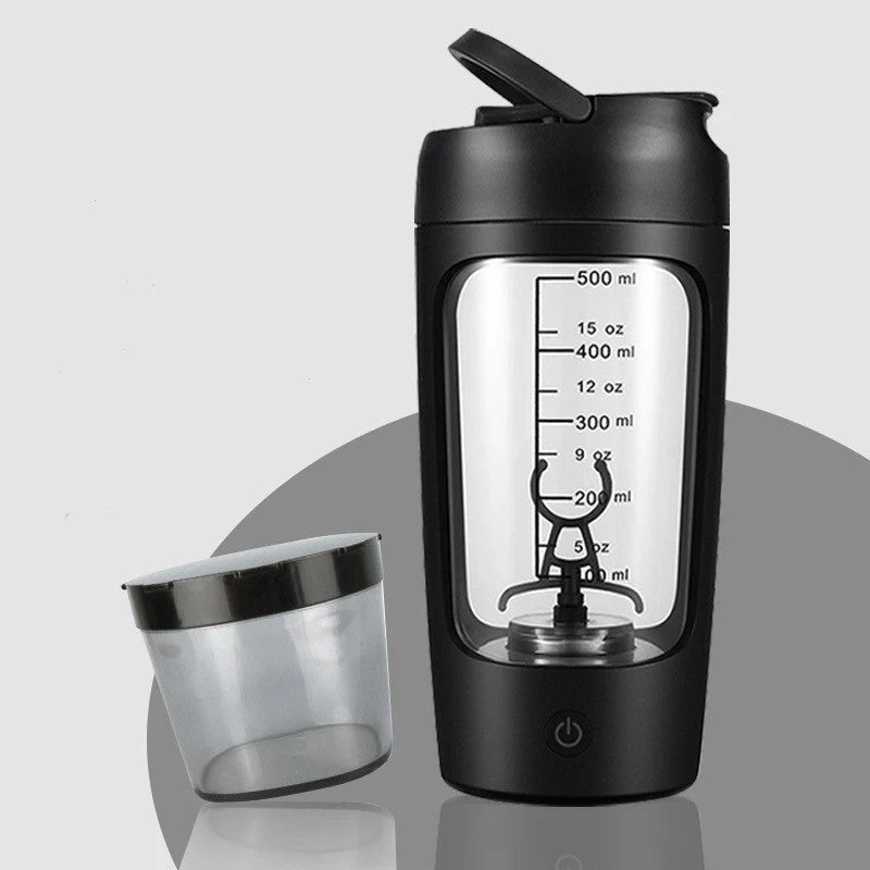 Protein Shaker USB Rechargeable Cyclone Mixing Leak-Proof & BPA-Free