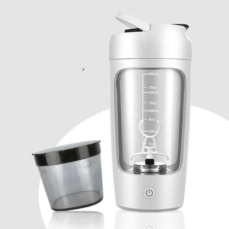Protein Shaker USB Rechargeable Cyclone Mixing Leak-Proof & BPA-Free