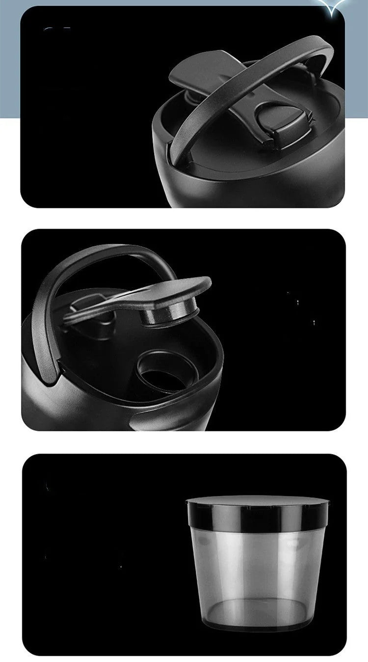 Protein Shaker USB Rechargeable Cyclone Mixing Leak-Proof & BPA-Free