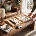 Puck Game Two-Player Solid Wood & Smooth Glide