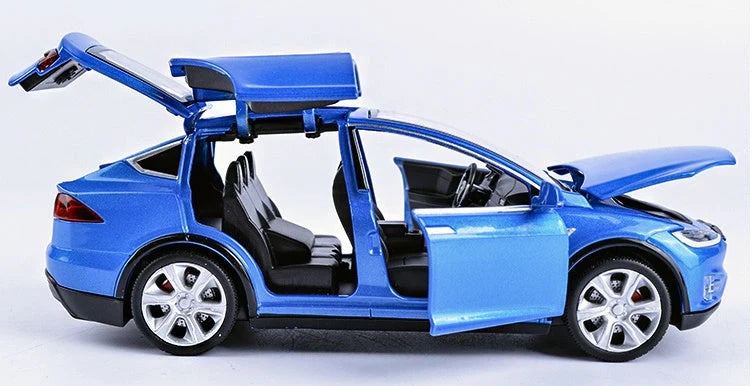 Pull-Back Car Sound & Light Alloy Body Six Doors