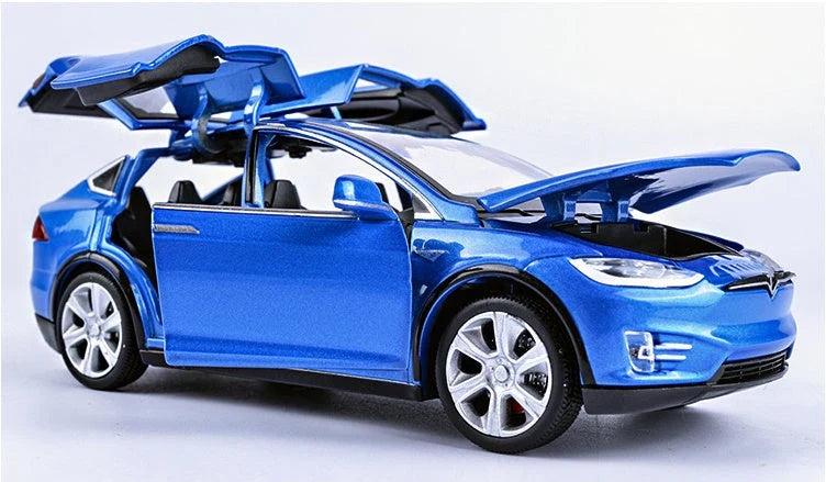 Pull-Back Car Sound & Light Alloy Body Six Doors