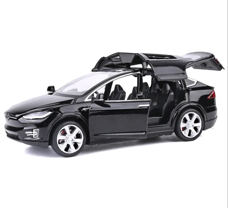 Pull-Back Car Sound & Light Alloy Body Six Doors
