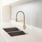 Pull-Down Kitchen Faucet Three-Way Purified Water Dual-Handle