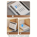 Pull-Out Cabinet Organizer Smooth-Glide Rust-Resistant Metal Space-Saving