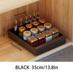 Pull-Out Cabinet Organizer Smooth-Glide Rust-Resistant Metal Space-Saving