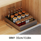 Pull-Out Cabinet Organizer Smooth-Glide Rust-Resistant Metal Space-Saving