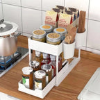 Pull-Out Cabinet Shelf Smooth-Glide Reinforced Steel