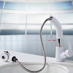 Pull-Out Shower Faucet 360° Swivel Adjustable Height Dual Modes