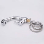 Pull-Out Shower Faucet 360° Swivel Adjustable Height Dual Modes