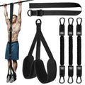 Pull-Up Assist Band Double-Foot Support & Reinforced Steel Hooks