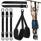 Pull-Up Assist Band Double-Foot Support & Reinforced Steel Hooks