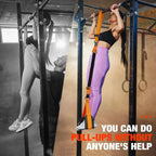 Pull-Up Assist Band Double-Foot Support & Reinforced Steel Hooks