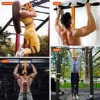 Pull-Up Assist Band Double-Foot Support & Reinforced Steel Hooks