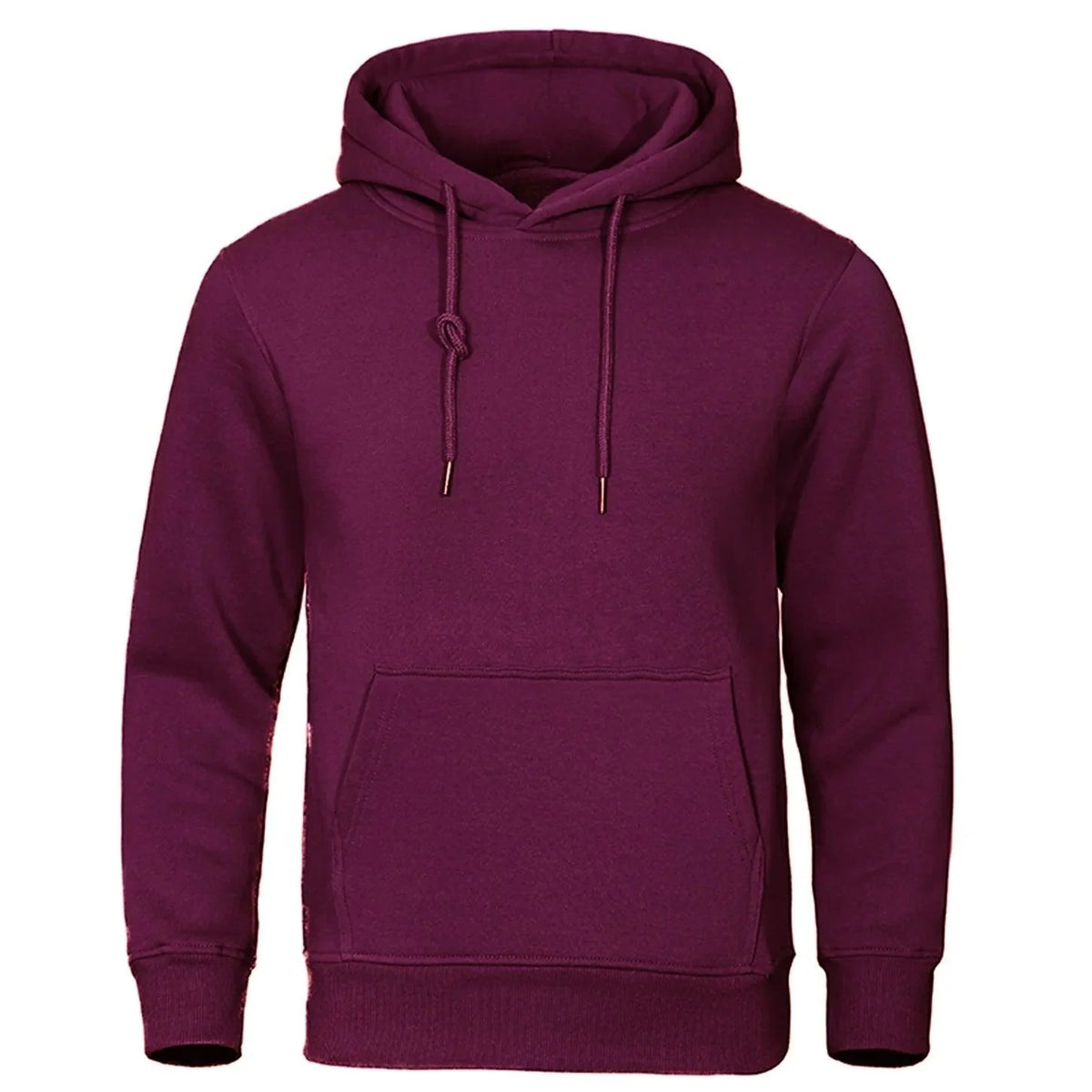 Pullover Hoodie Fleece Lined Loose Fit