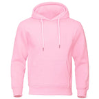 Pullover Hoodie Fleece Lined Loose Fit