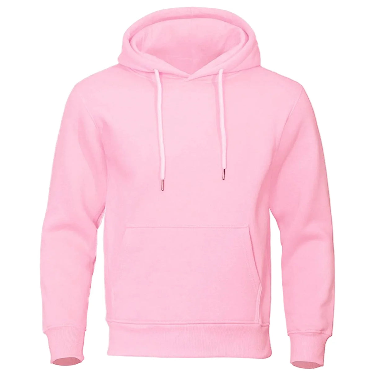 Pullover Hoodie Fleece Lined Loose Fit