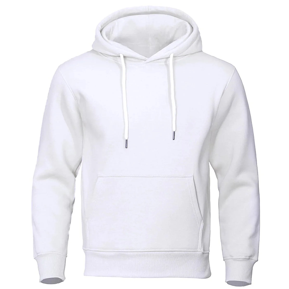 Pullover Hoodie Fleece Lined Loose Fit