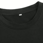 Pullover Round Neck & Long Sleeve Stretch Blend