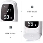 Pulse Oximeter Fingertip LED Rotating Screen