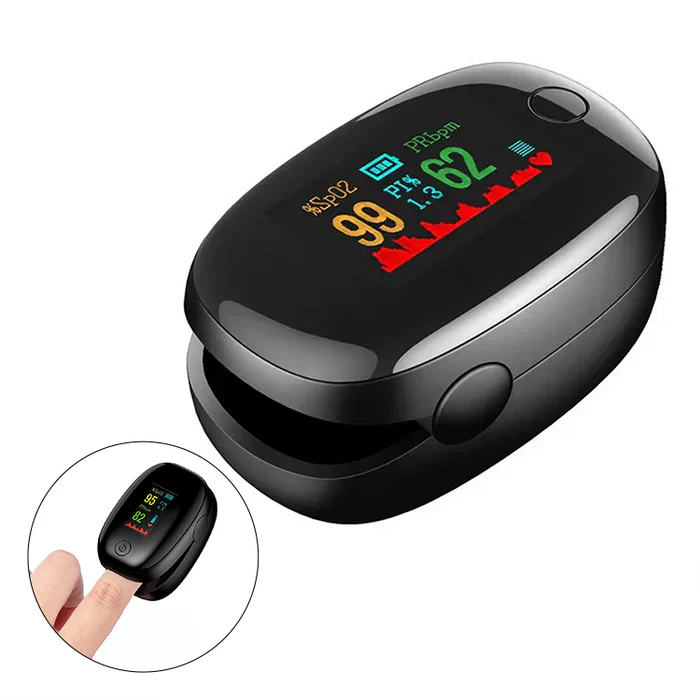 Pulse Oximeter LED Display Non-Invasive Portable