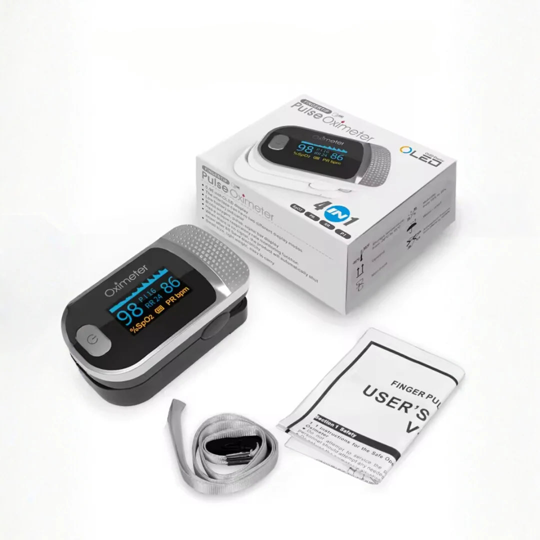 Pulse Oximeter OLED Four-Way Display SpO2 & Pulse