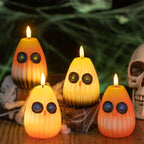 Pumpkin Candle Battery-Operated Flameless LED Kid & Pet Safe