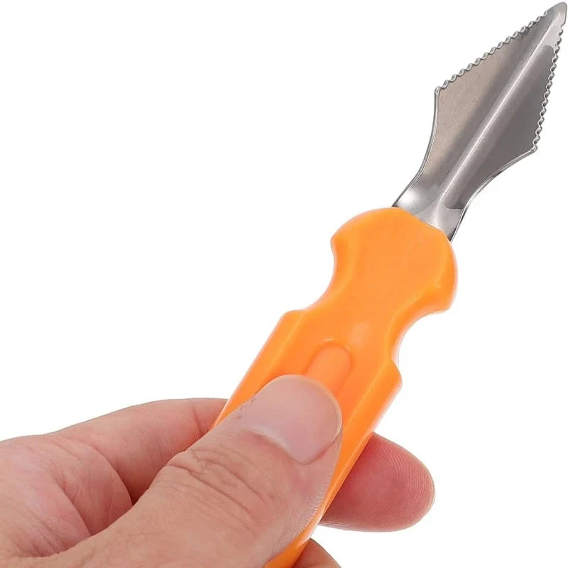 Pumpkin Carving Kit 7-Piece Stainless Steel Tools