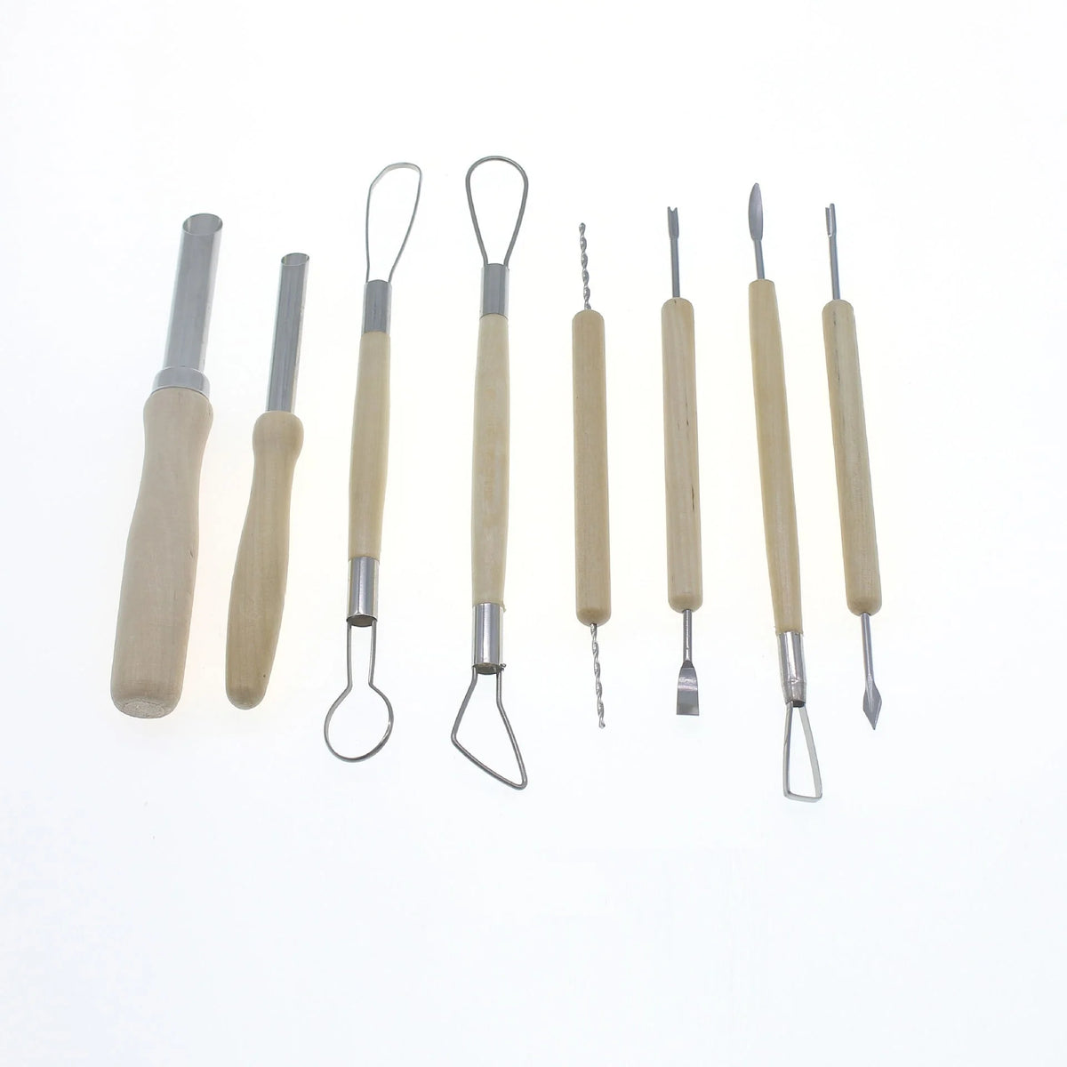 Pumpkin Carving Kit Stainless Steel Blades & Wooden Handles