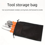 Pumpkin Carving Kit Stainless Steel Set of 7