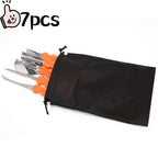 Pumpkin Carving Kit Stainless Steel Set of 7