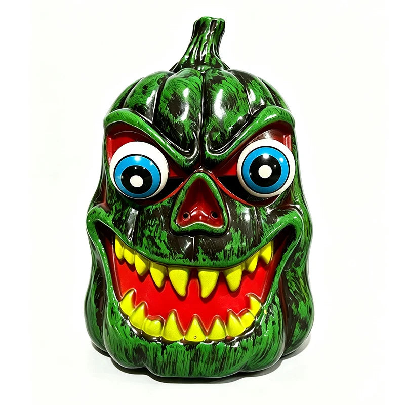 Pumpkin Decoration LED Eyes & Candy Compartment