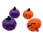 Pumpkin Decoration Orange & Purple Weather-Resistant