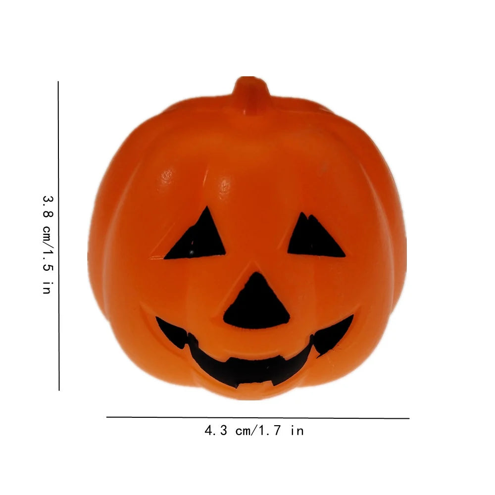 Pumpkin Decoration Orange & Purple Weather-Resistant