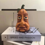 Pumpkin Figure Funny Face Weather-Resistant