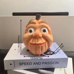 Pumpkin Figure Funny Face Weather-Resistant