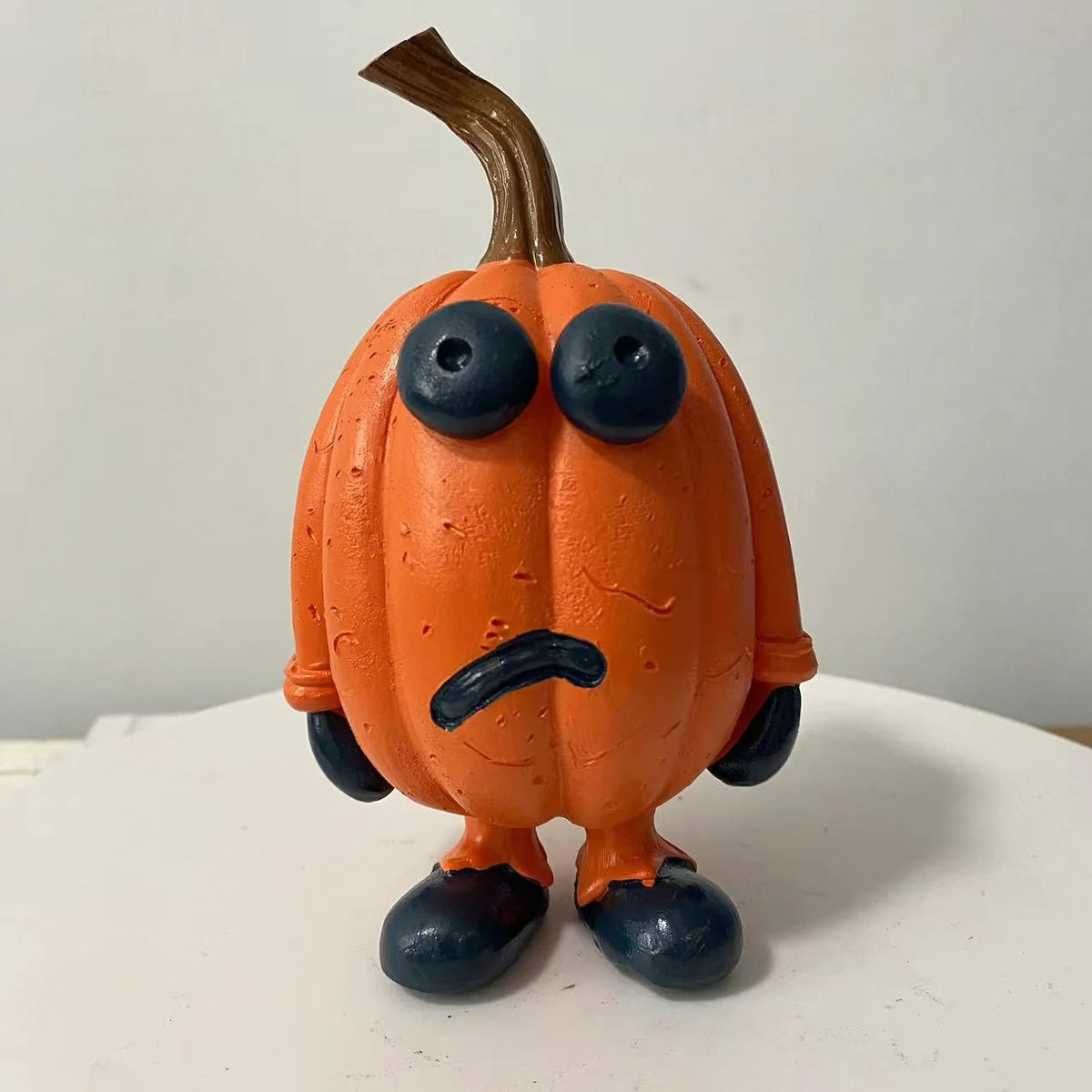Pumpkin Figure Funny Face Weather-Resistant