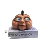 Pumpkin Figure Funny Face Weather-Resistant