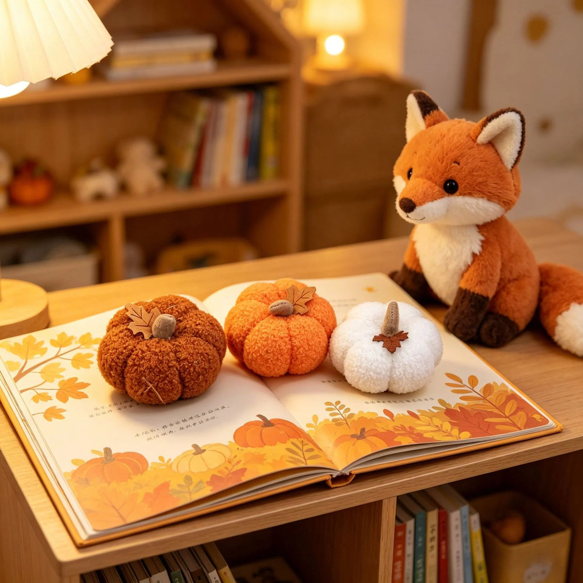Pumpkin Figure Realistic Textured Durable & Lightweight