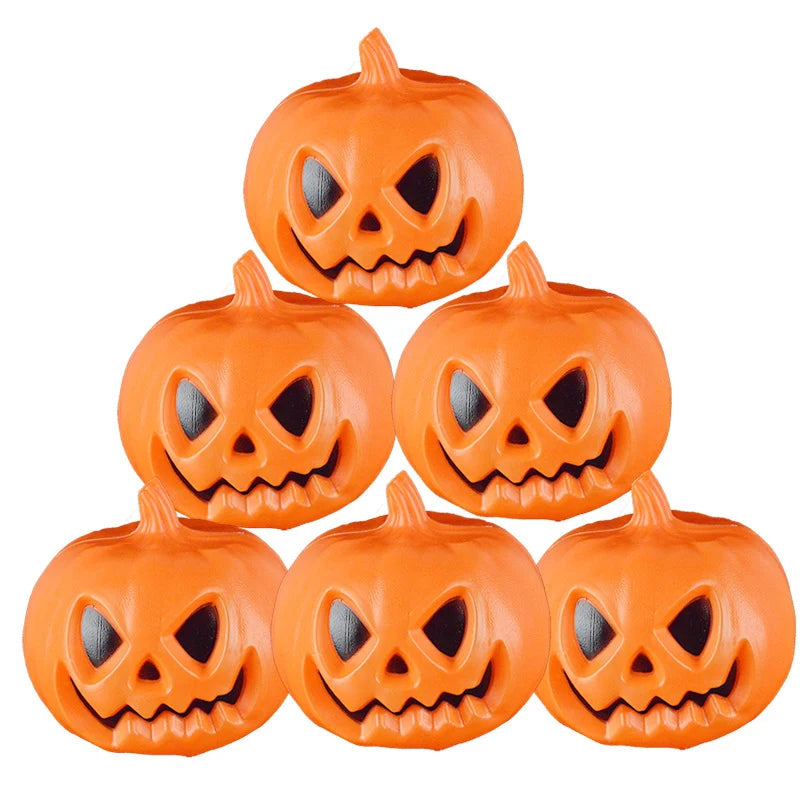 Pumpkin Lantern Flickering LED Battery-Operated Indoor & Outdoor