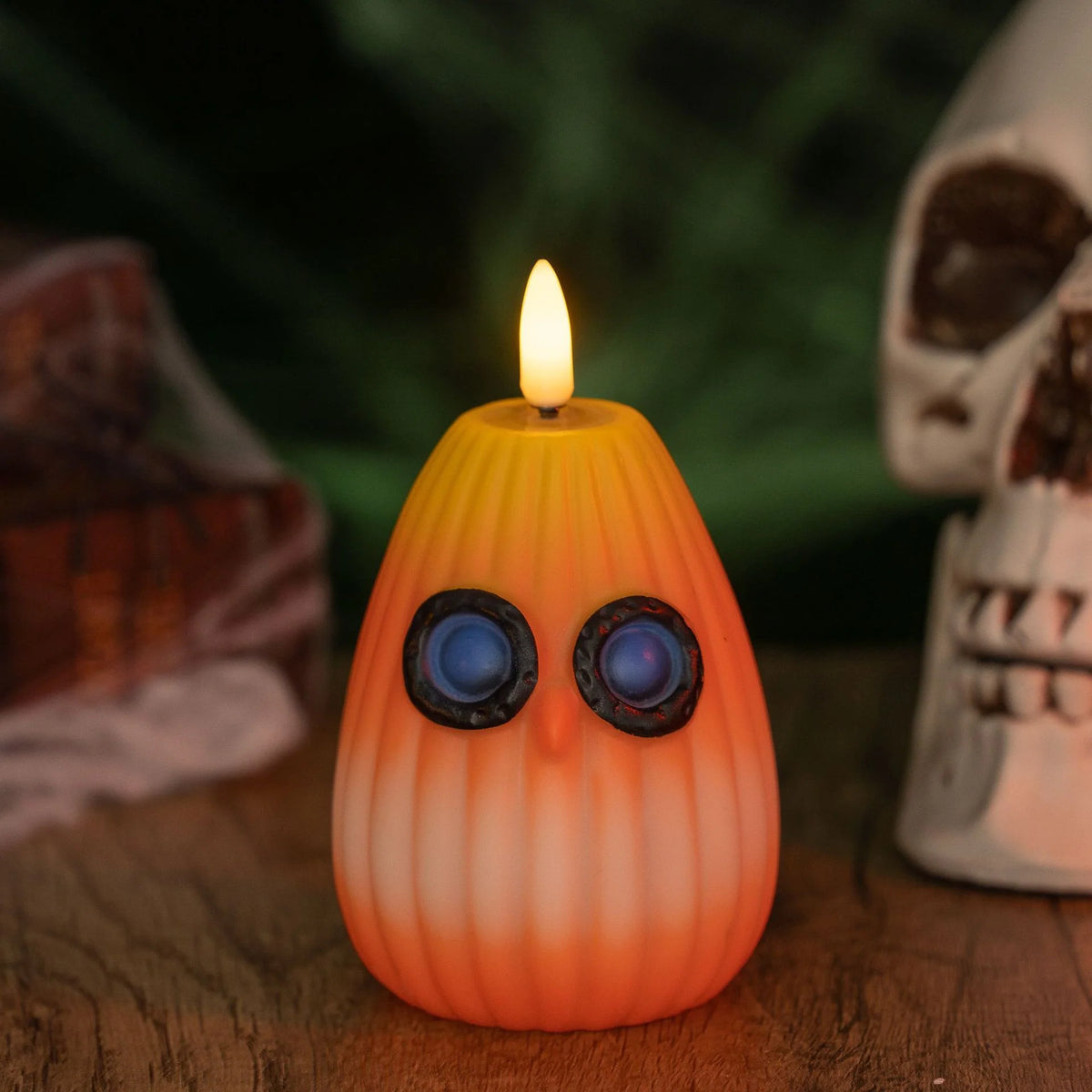 Pumpkin Lantern LED Flame-Free Safe For Kids & Pets