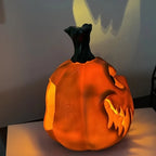 Pumpkin Lantern Shatterproof Resin Tealight Ready