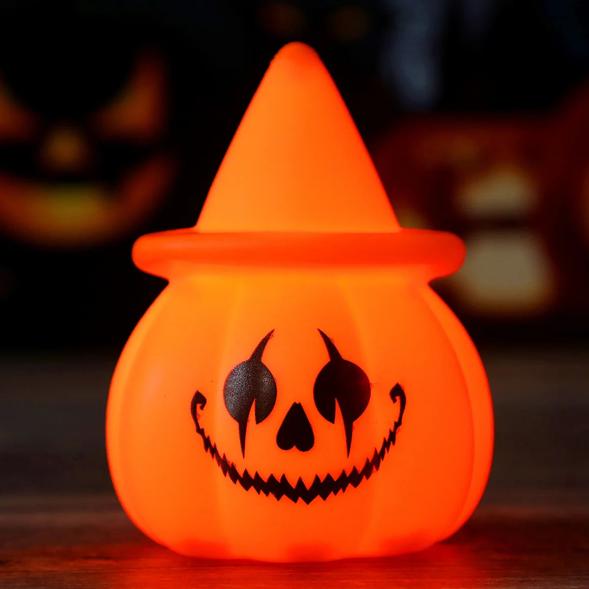 Pumpkin Light Jack-O'-Lantern Soft LED