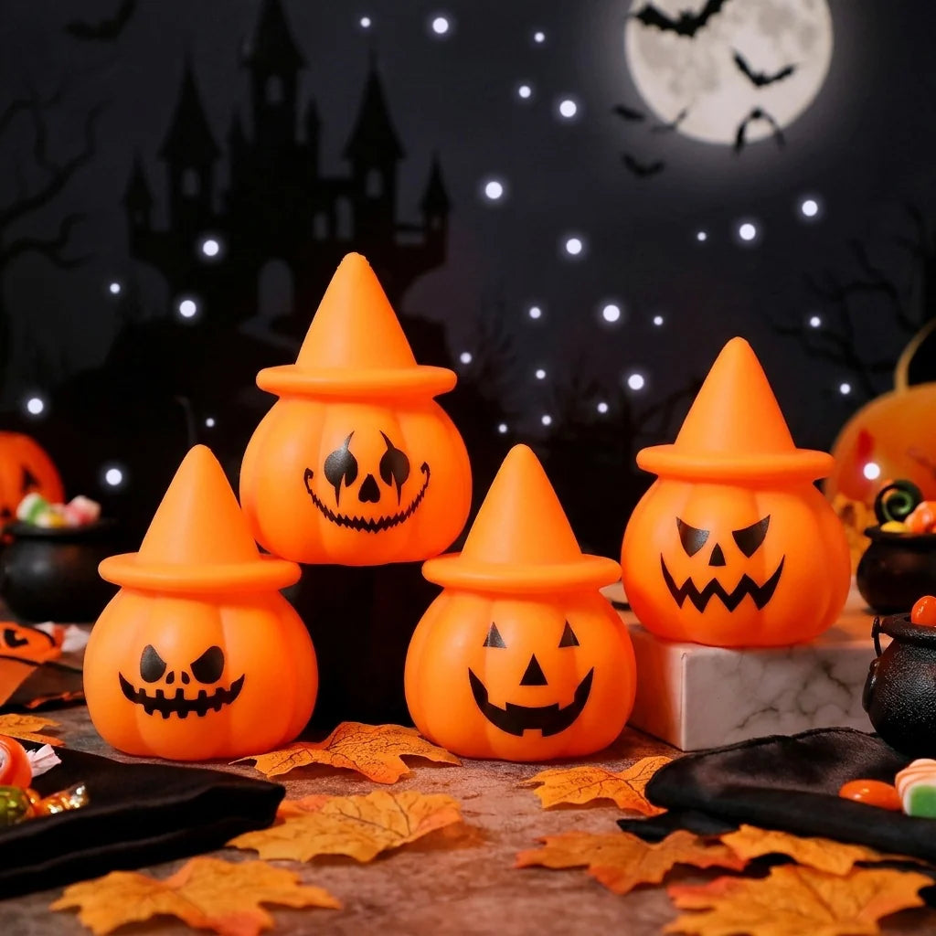 Pumpkin Light Jack-O'-Lantern Soft LED