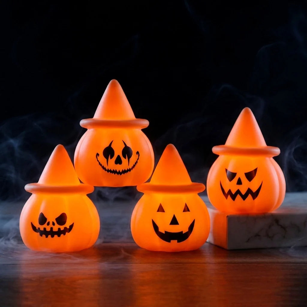 Pumpkin Light Jack-O'-Lantern Soft LED
