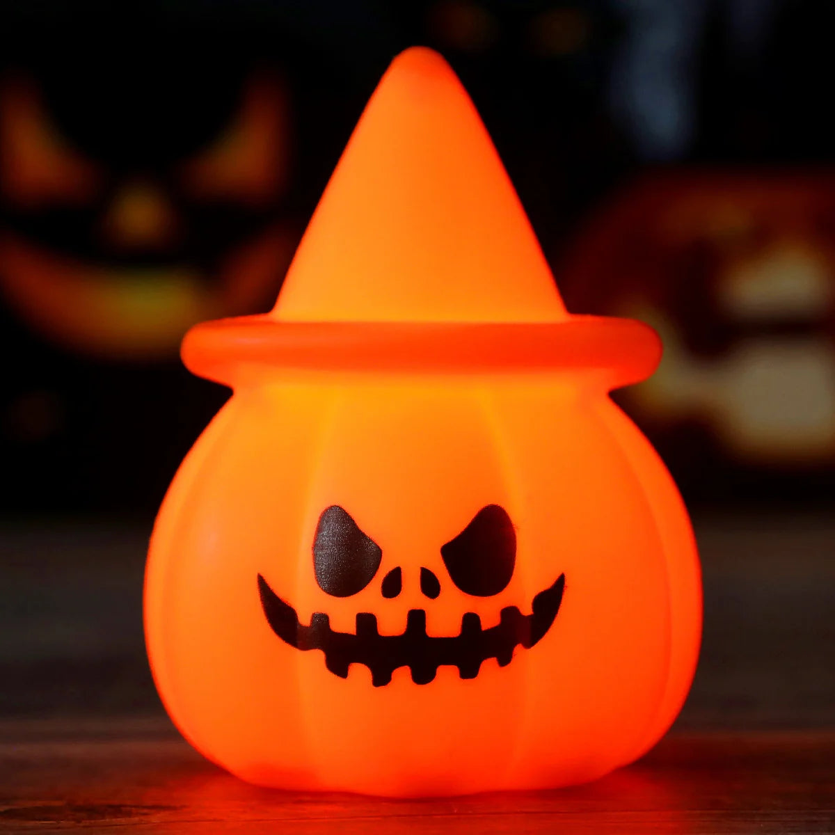 Pumpkin Light Jack-O'-Lantern Soft LED